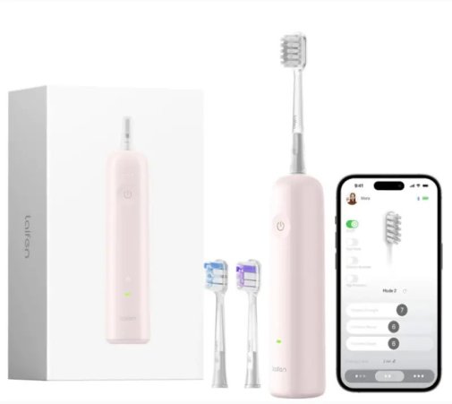 Електрична зубна щітка Laifen Wave pink (1TB91-P-EU-PK-002)