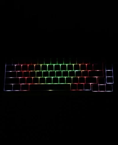 Фото: Клавіатура KZZI K68 Pro Rainbow Switch ENG/UKR WL/BT/USB Blue Sea (6977534870468) № 20 | KTC