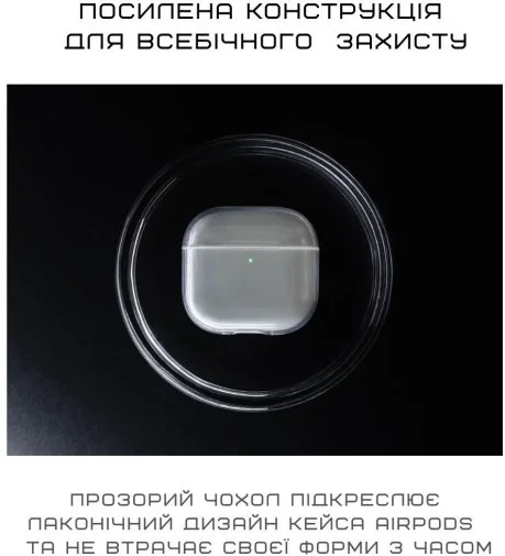 Фото: Чохол Native Union for Airpods 4th Gen - RE Clear (AP-4-TRA) № 18 | KTC