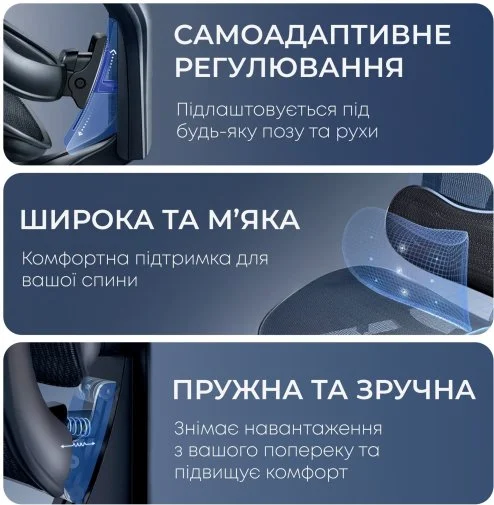 Фото: Крісло SIHOO Doro C300L with Footrest Black (DORO-C300L-A3-101-JT) № 30 | KTC