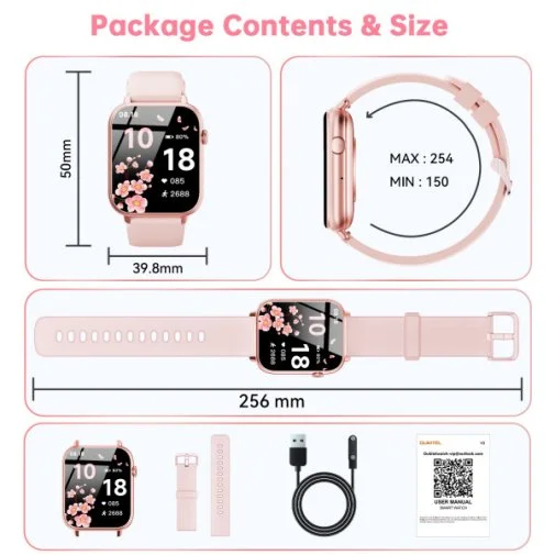 Фото: Смарт годинник Oukitel V3 Pink (6941749818607) № 18 | KTC