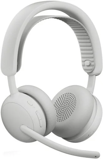 Фото: Гарнітура Logitech Zone Wireless 2 ES Off-White (981-001508) № 8 | KTC