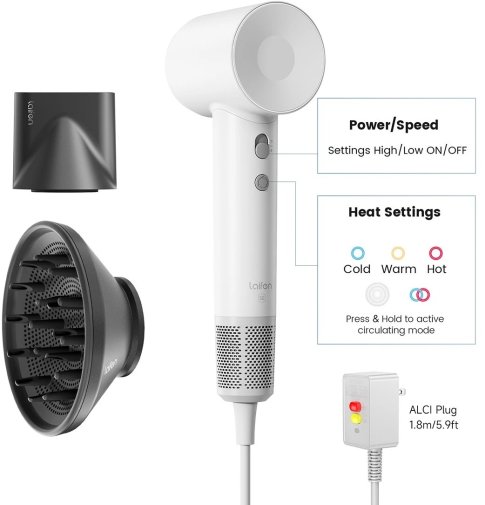 Фен Laifen SE Special White (1HD12-G-EU-WH-003)