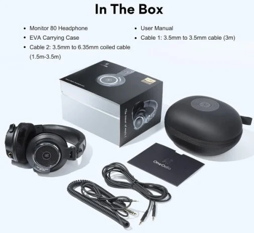 Фото: Навушники OneOdio Monitor 80 Black № 16 | KTC
