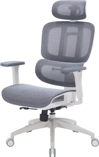 Крісло OfficePro Skyline OC680 White/Dark Gray (OC680-W-DG-DG)