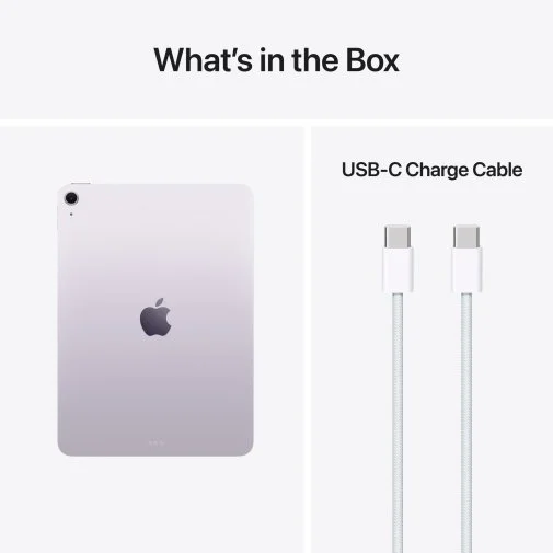 Фото: Планшет Apple iPad Air 11 M4 2026 Wi-Fi LTE 128GB Purple (MH7C4) № 20 | KTC