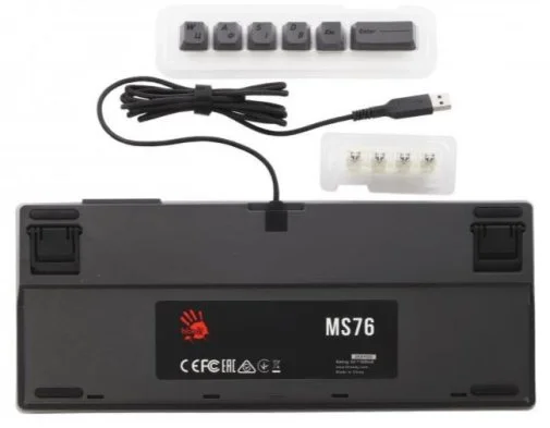 Фото: Клавіатура Bloody MS76 USB Iron Grey (MS76 Iron Grey) № 15 | KTC
