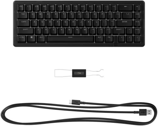 Фото: Клавіатура HyperX Origins 2 65 HX Red ENG/UKR USB Black (B4QS3AA) № 24 | KTC