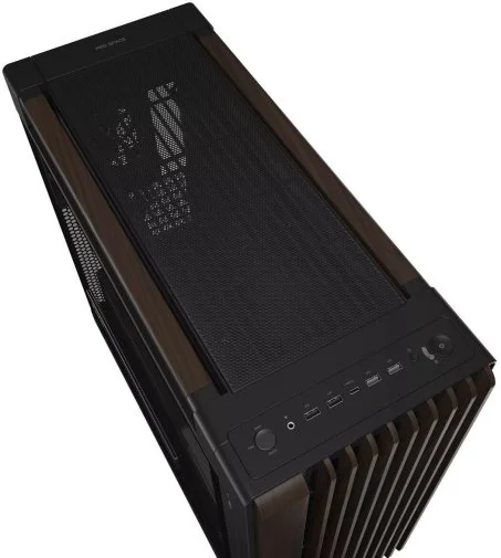 Фото: Корпус ASUS ProArt PA602 Walnut Wood Edition Modern Black Tempered Glass Panel (90DC00J0-B09030) № 24 | KTC