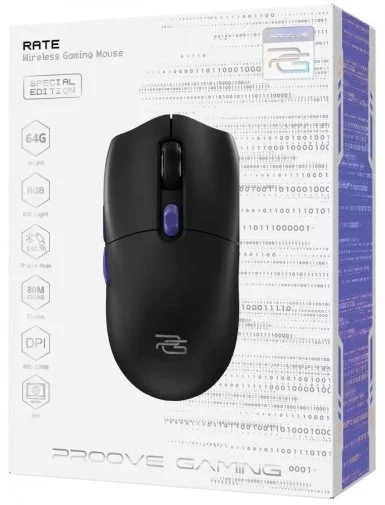 Фото: Миша Proove Rate Special Edition WL/BT/USB Black/Purple (CMRTWRS03001) № 17 | KTC