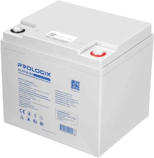 Фото: Батарея для інвертора ProLogix 12.8V 50AH 640Wh (PLFP12-50) № 7 | KTC