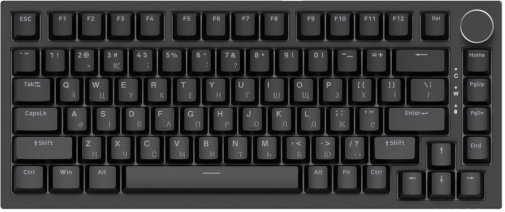 Клавіатура Ajazz AK820 Red Switch ENG/UKR USB Black (AK820-R-B)