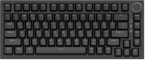 Фото: Клавіатура Ajazz AK820 Red Switch ENG/UKR USB Black (AK820-R-B) № 19 | KTC