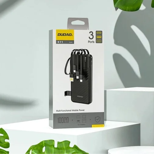 Фото: Батарея універсальна Dudao K11 10000mAh Black (6977196681853) № 7 | KTC