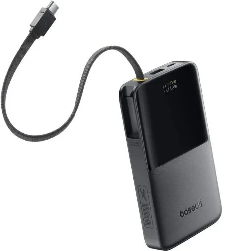Фото: Батарея універсальна Baseus EnerFill FC51 Bipow2 Pro 10000mAh 22.5W Black (E0027600) № 7 | KTC