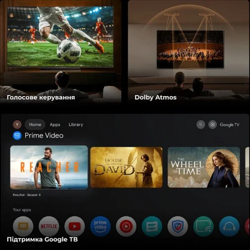 Фото: Телевізор MiniLED Dreame Aura 65S100 (Smart TV, Wi-Fi, 3840x2160) № 24 | KTC