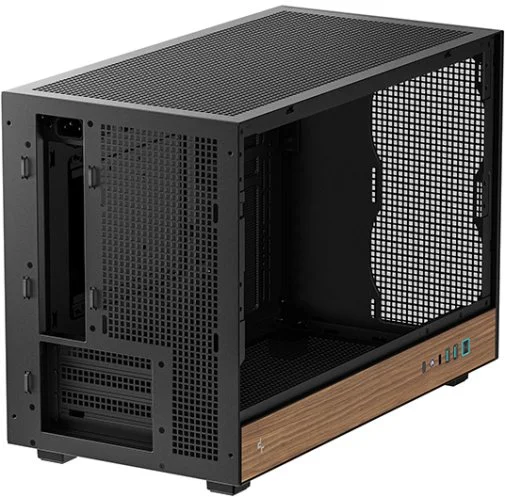 Фото: Корпус Deepcool CH260 Wood Black with window (R-CH260-BKNWM0-G-1) № 17 | KTC