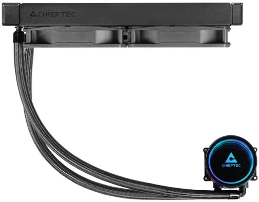 Фото: Система рідинного охолодження Chieftec Iceberg 240 Dark (CLC-240-BLK) № 13 | KTC