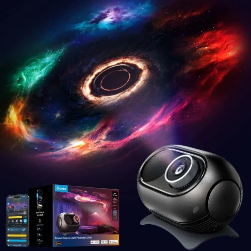 Фото: Нічник Govee H609D Galaxy Light Projector 2 Pro RGB WI-FI/Bluetooth Black (H609D311) № 20 | KTC