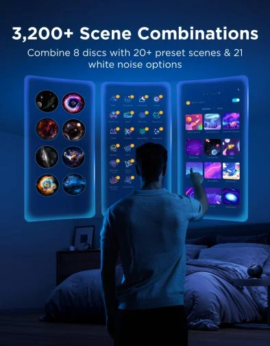 Фото: Нічник Govee H609D Galaxy Light Projector 2 Pro RGB WI-FI/Bluetooth Black (H609D311) № 24 | KTC