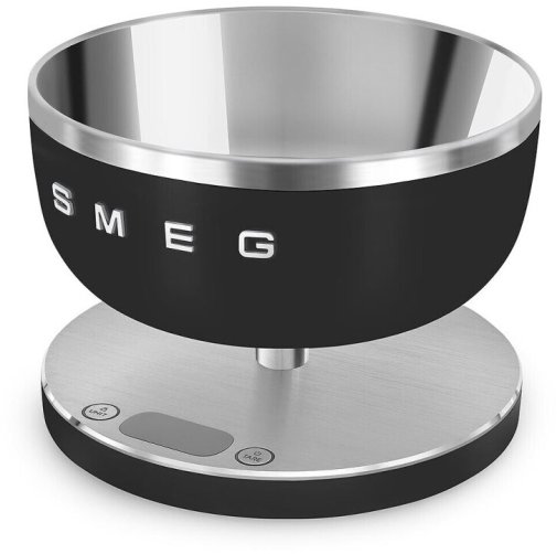 Ваги кухонні Smeg Collezione Aesthetic Matt Black (KSC01BLMWW)