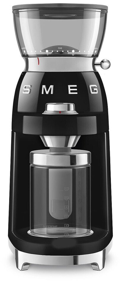 Кавомолка Smeg Style Aesthetic Black (CGF03BLEU)