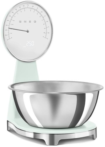 Ваги кухонні Smeg Style Aesthetic Glossy Pastel Green (KSF01PGWW)