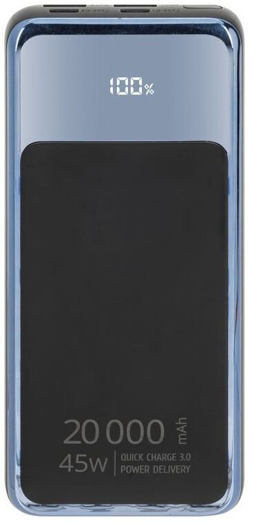 Батарея універсальна Riva RivaPower VA1075 20000mAh 45W Black (RIVAPOWER VA1075 (Black))