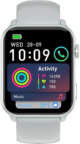 Смарт годинник Blackview R30 Max Silver (6931548323167)