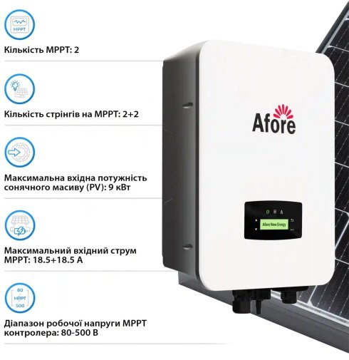 Інвертор Afore AF6K-SLP 6000W