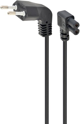 Кабель живлення Cablexpert PC-184L 1m Black