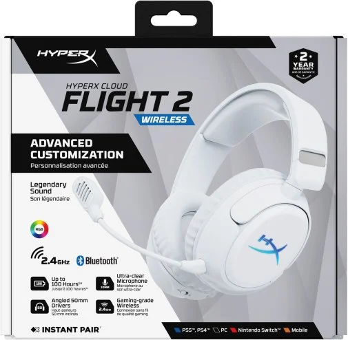 Фото: Гарнітура HyperX Cloud Flight 2 White (B5VC5AA) № 33 | KTC