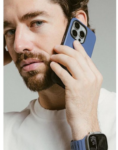 Чохол Nomad for Apple iPhone 16 Pro - Sport Naval Blue (NM01376385)