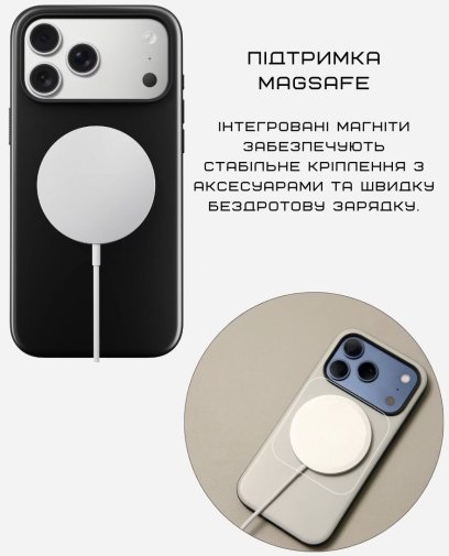 Чохол Nomad for Apple iPhone 17 Pro - Modern Vulcan Black (NM014001858)