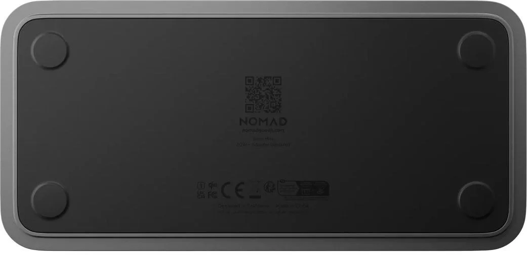Фото: Бездротова зарядна станція Nomad Base One Max Qi2 3in1 Carbide (NM01571885) № 14 | KTC