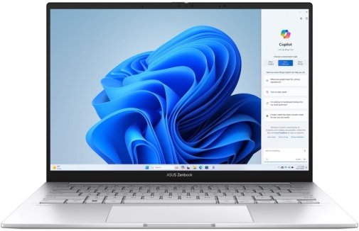 Ноутбук ASUS Zenbook 14 OLED UX3405CA-ST1262 Foggy Silver - 14