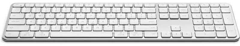 Фото: Клавіатура Satechi Slim EX3 ENG/UKR WL/BT Silver (ST-KEX3S-EN) № 10 | KTC