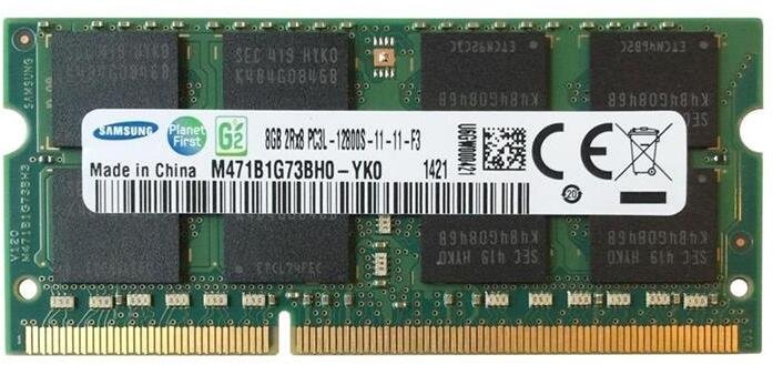 Оперативна пам’ять Samsung DDR3L 1x8GB (M471B1G73DB0-YK0)