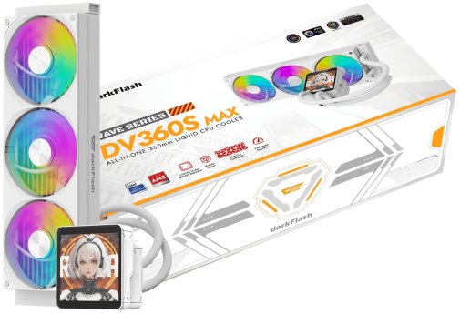 Система рідинного охолодження DARKFLASH DV360S Max White (DV360S MAX WHITE)