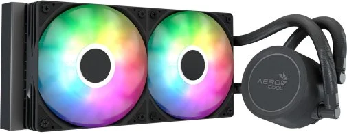 Фото: Система рідинного охолодження AeroCool Abyss L240R Black (ACLA-AB24117.11) № 12 | KTC