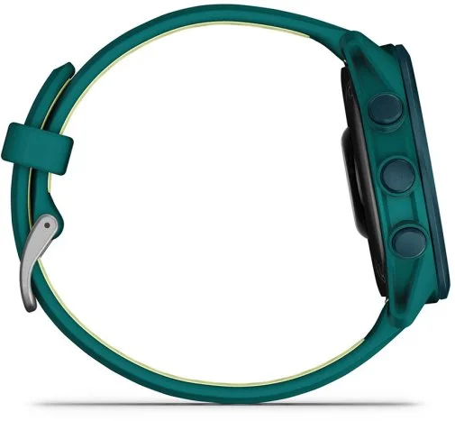 Фото: Смарт годинник Garmin Forerunner 170 Music Teal Green with a Teal Green/Citron (010-03920-12) № 14 | KTC