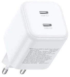 Фото: Зарядний пристрій UGREEN X526 QC PD 45W White (UGR-65154) № 8 | KTC