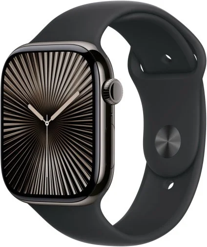 Фото: Ремінець Apple for Apple Watch 46mm - Sport Band Black - M/L (MXM43) № 5 | KTC