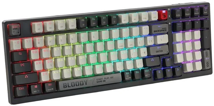 Фото: Клавіатура Bloody WS98 BLMS Red Plus Switch WL/BT/USB Grey (WS98 (Bloody Grey)) № 25 | KTC