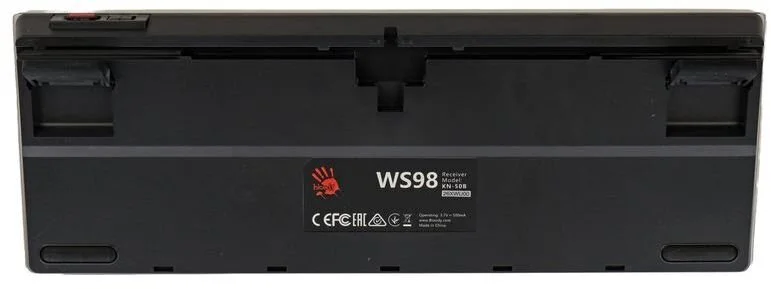 Фото: Клавіатура Bloody WS98 BLMS Red Plus Switch WL/BT/USB Grey (WS98 (Bloody Grey)) № 32 | KTC