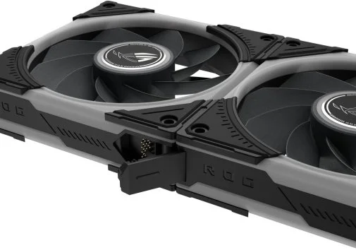 Фото: Кулер ASUS ROG Eurux GR120 ARGB Reverse Black 3pcs (90DA00K0-B09020) № 43 | KTC