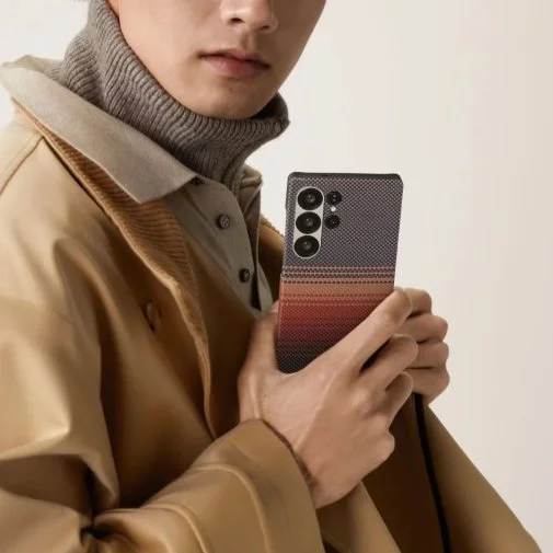 Фото: Чохол Pitaka for Samsung S25 Ultra - Tactile Woven Sunset (KS2503U) № 23 | KTC