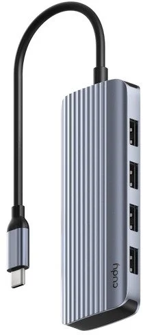 Фото: USB-хаб Cudy 6in1 UH500 Silver № 5 | KTC