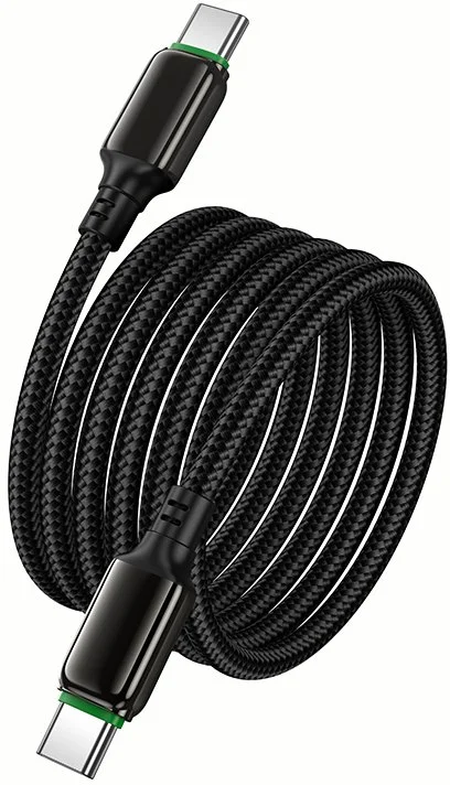 Фото: Кабель Hoco X127 Exceed 60W Type-C / Type-C 1m Black (6942007675611) № 15 | KTC