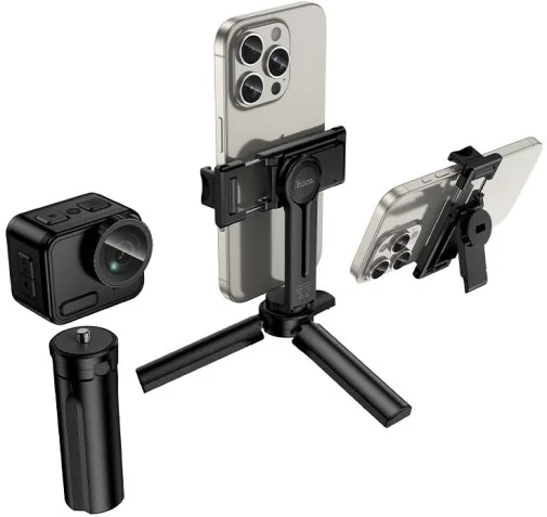 Фото: Штатив Hoco K100 Prestigio Mini Tripod Black (6942007673945) № 15 | KTC